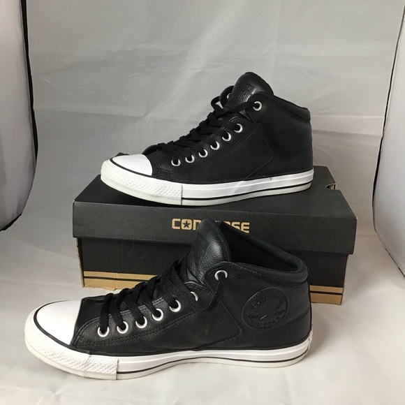 converse high street leather